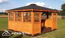 Altany, altanki, wiaty, altana ogrodowa ANIA 3x3m PRODUCENT