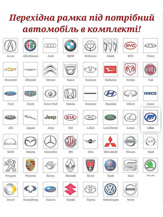 Магнітола 4гб/64гб Android | Volkswagen Toyota Skoda Kia BMW та інші