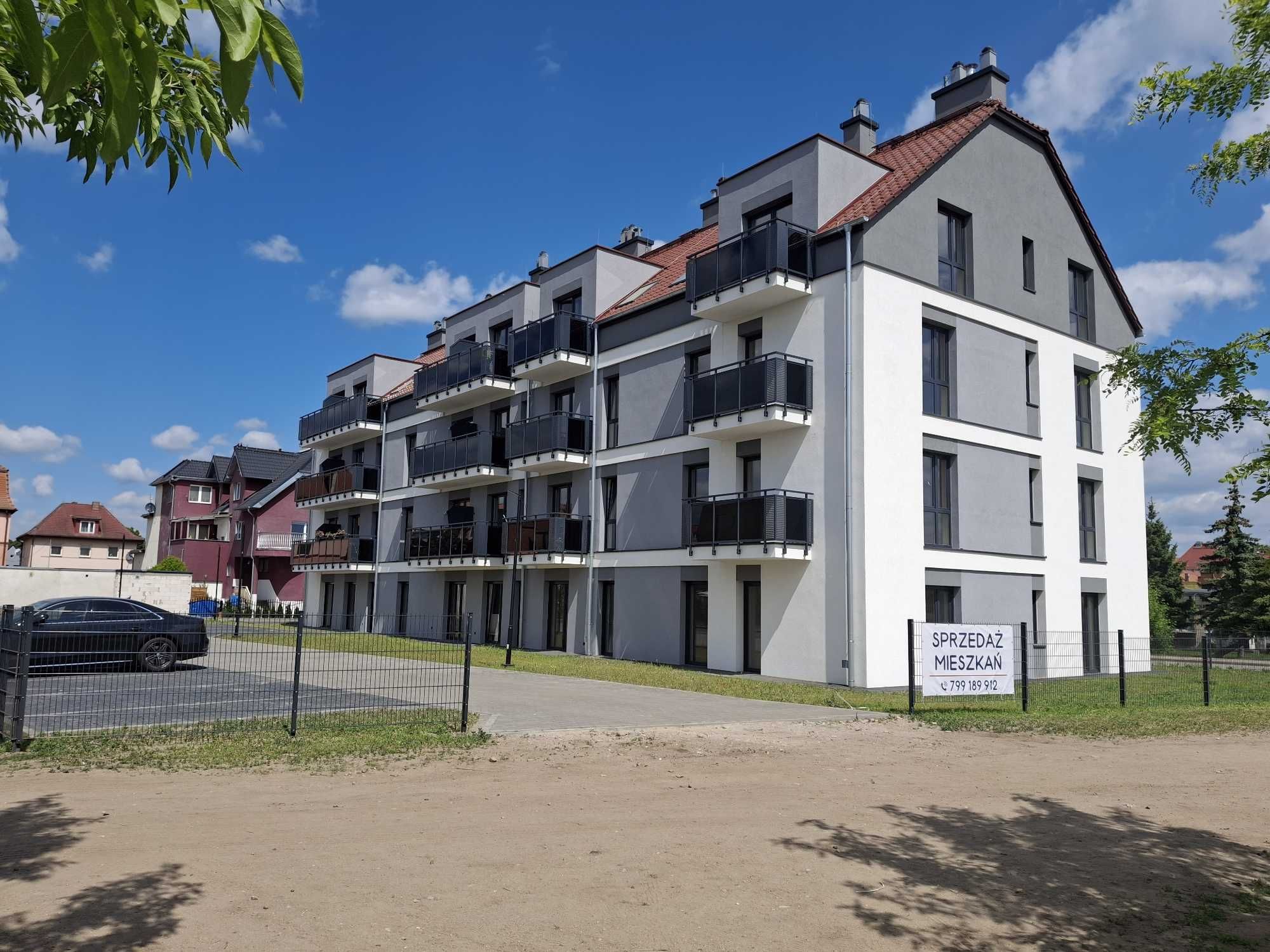 Nowe dwupokojowe mieszkanie w Kostrzynie nad Odrą