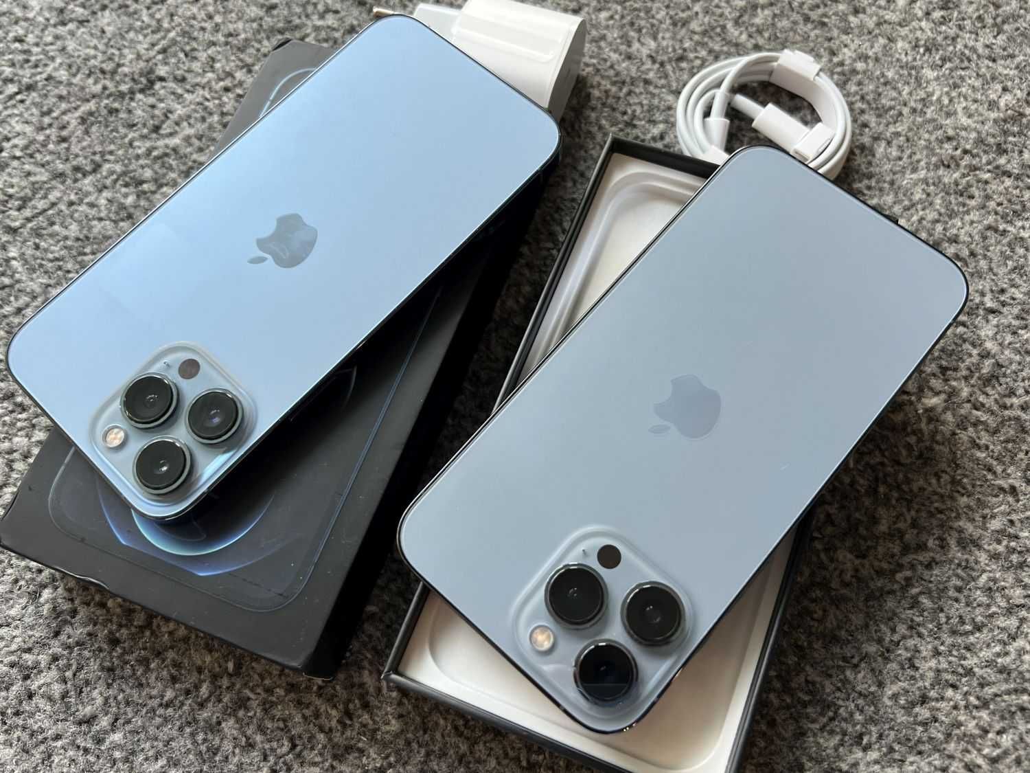 iPhone 13 Pro Max 512GB BLUE NIEBIESKI Pacific Bateria 96% Gwarancja