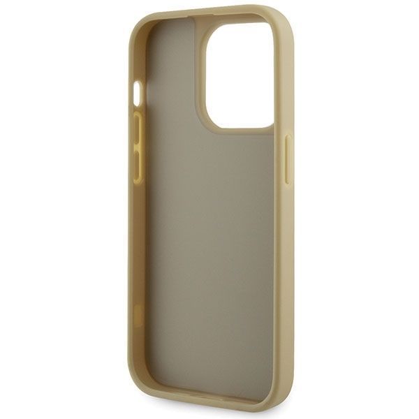 Guess Etui Ochronne iPhone 14 Pro 6.1" Złoty z Kryształkami