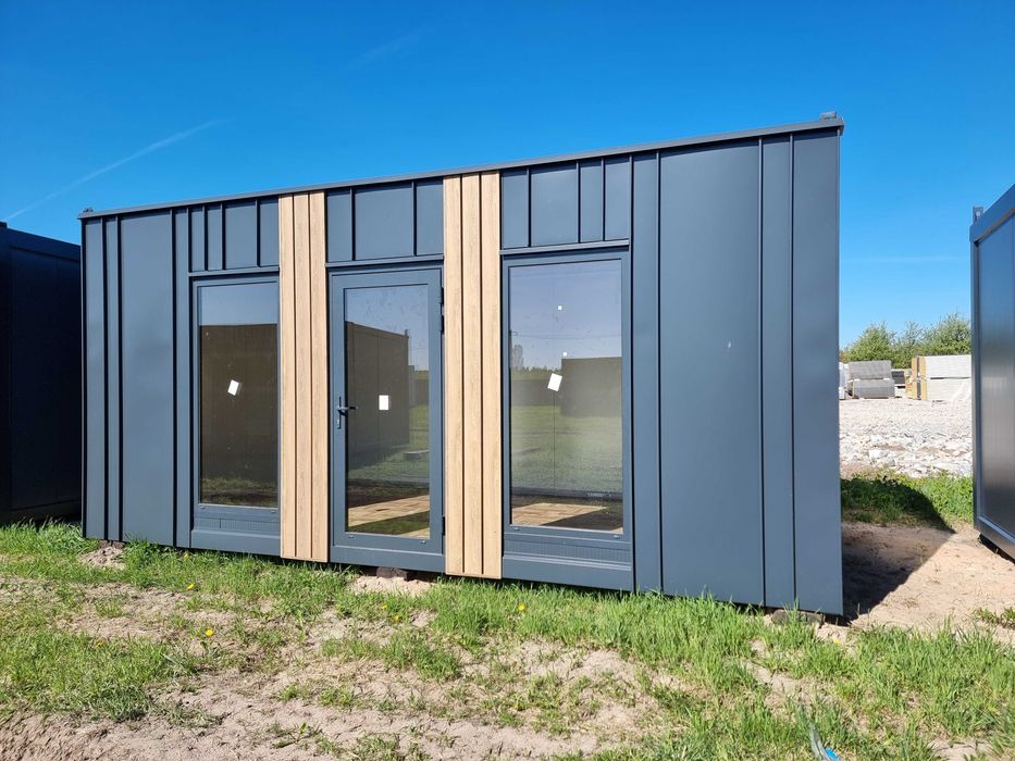 Kontener 6x3 Pawilon usługowy biznesowy handlowy