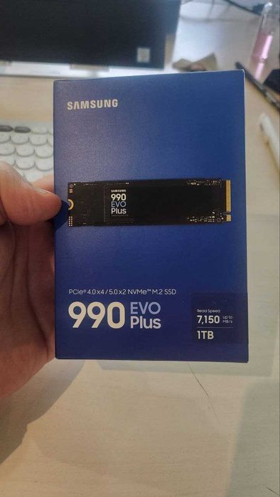 SSD диск Samsung 990 EVO Plus 1 TB (MZ-V9S1T0BW)