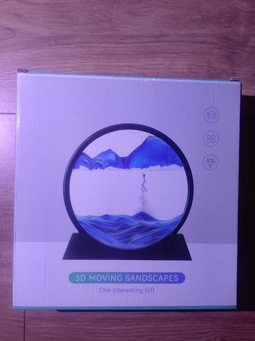 Діаметр 18 см.Пісочна 3Д картина, антістрес. Арт.91849