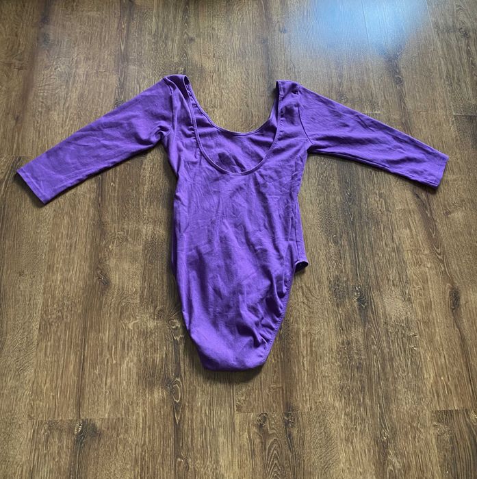 Damskie Fioletowe Body XS/S Bluzka