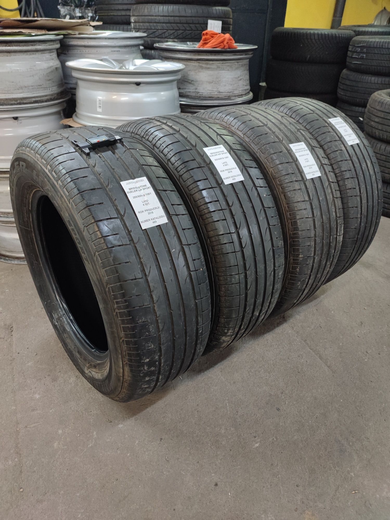 Opony letnie 255/60R18 108Y Bridgestone Dueler Sport H/P