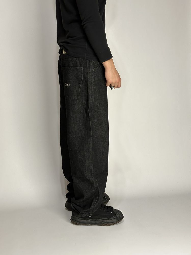 Dime baggy jeans sk8 faded дайм джинси джинсы широкие синие черные M L