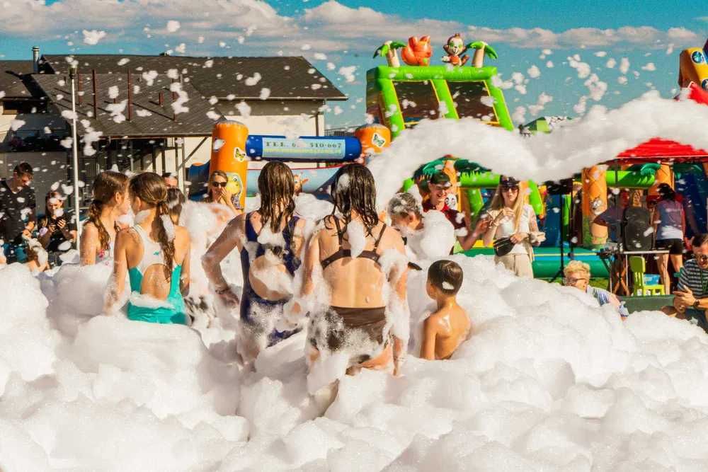 Piana party wytwornica do piany 360 armatka dmuchaniec zjeżdżalnia