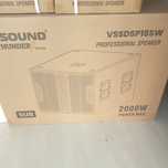 Sub woofer 1000w rms  novo em caixa profissional Thunder Vsound