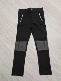 Леггинсы (штаны, лосины) h&m со вставками из экокожи
