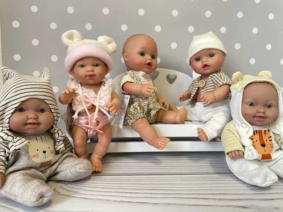 Маленький іспанський пупс реборн 20-24 см Різні