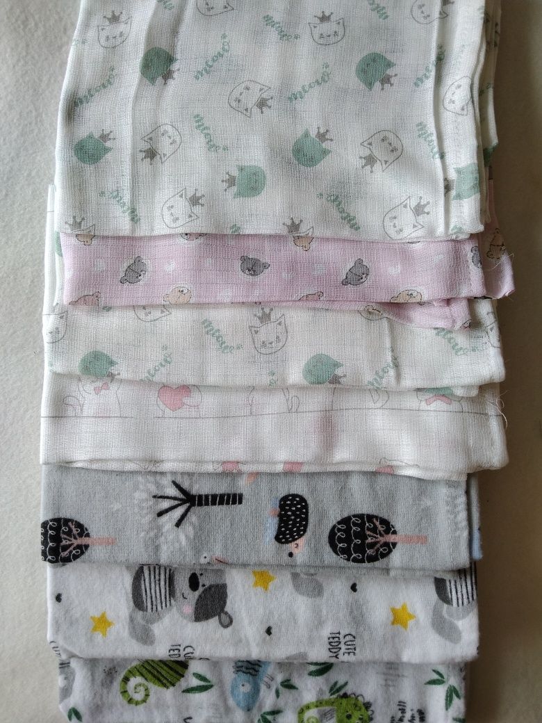 Pielucha tetrowa pieluchy flanelowe pieluszki tetrowe grube nowe