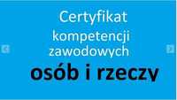 Użyczę certyfikat kompetencji zawodowych przy przewozie OSÓB i RZECZY