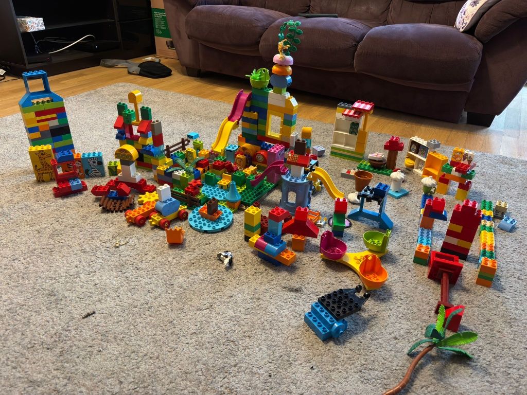 LEGO Duplo, zwierzęta,samochody, zestawy 10906,10840