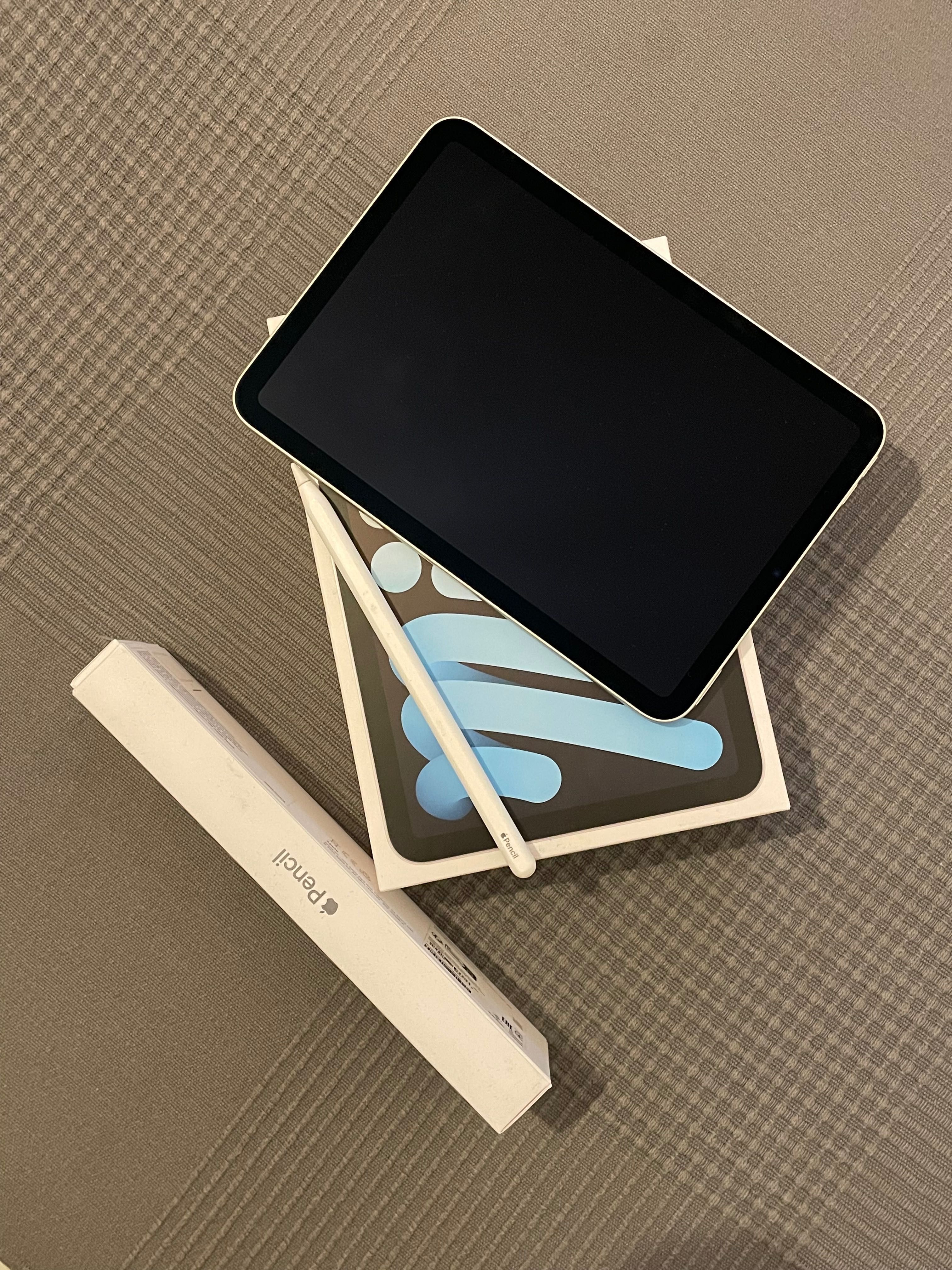 iPad mini 6 + Caneta Apple Pencil (2a geração)