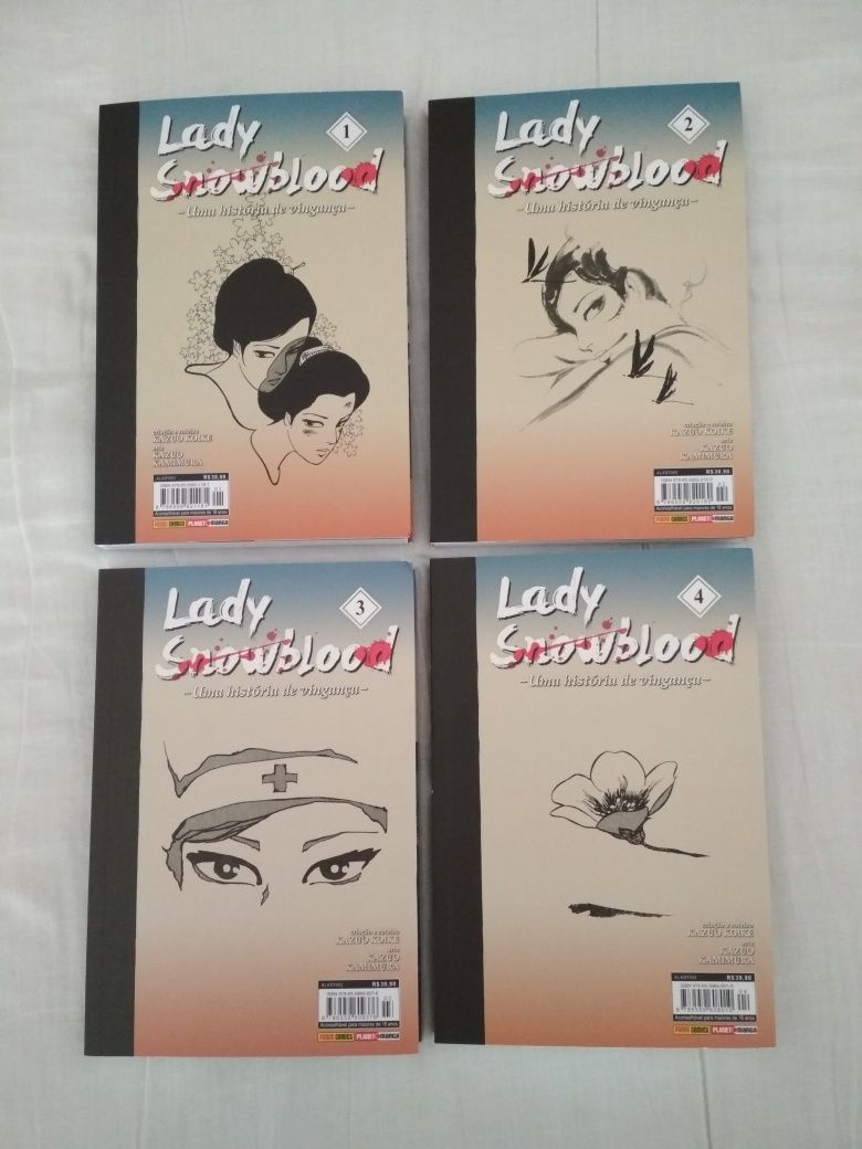 Lady Snowblood (Completo) mangá c/portes incluídos