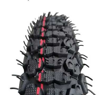 Шина з камерою 2.75-17 SC TYRE Тайвань шипована на мотоцикл
