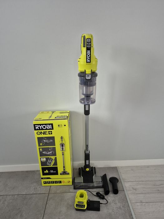 Odkurzacz pionowy RYOBI RSV18 + bateria 4Ah + Ładowarka