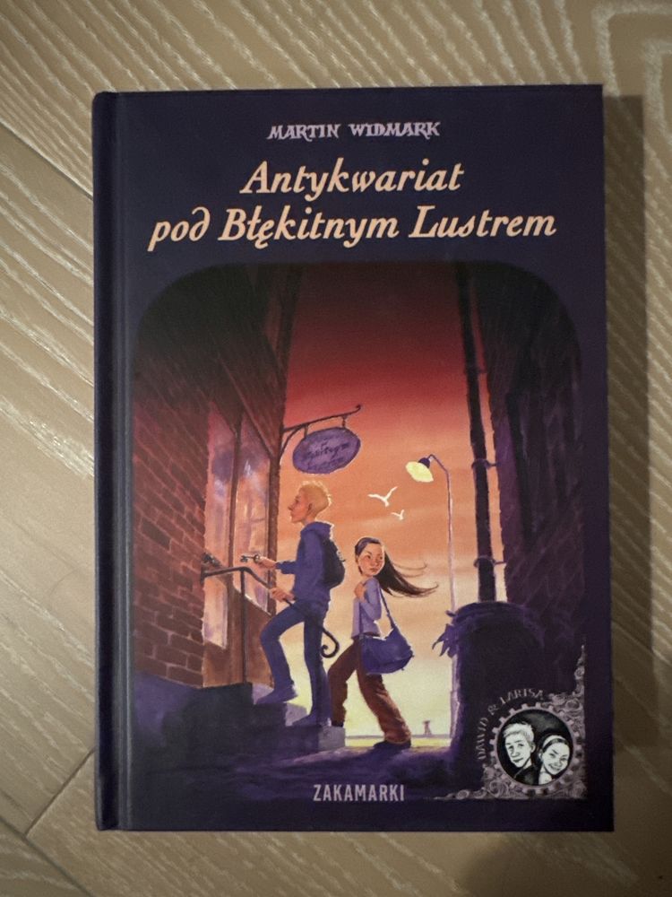 Martin Widmark „Antykwariat pod Błękitnym Lustrem” książka dla dzieci