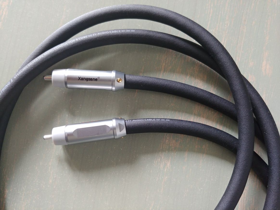 Interkonekt Xangsane LIGHTNING1 2x RCA Cinch 1m