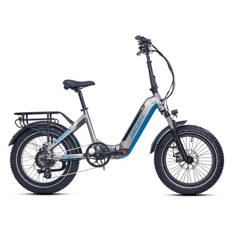 Rower elektryczny Romer, Jobobike - składa, grube opony, funkcjonalny