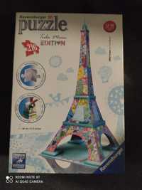 Puzzle 3 D, wieża Eiffla, edycja limitowana