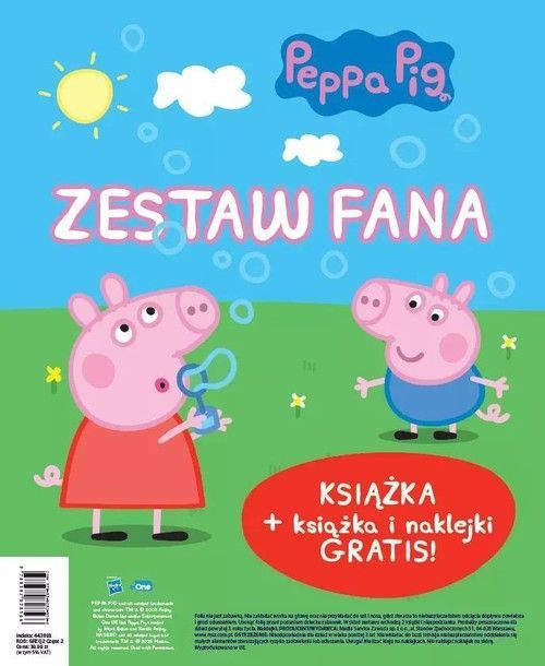 Peppa Pig Zestaw Fana .