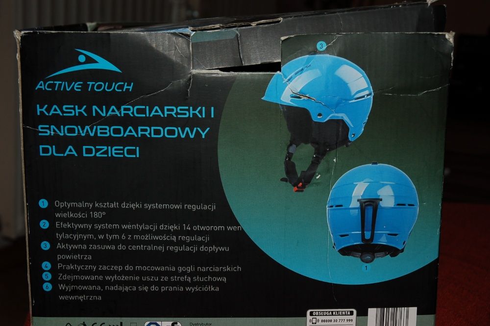 kask narciarski dziecięcy