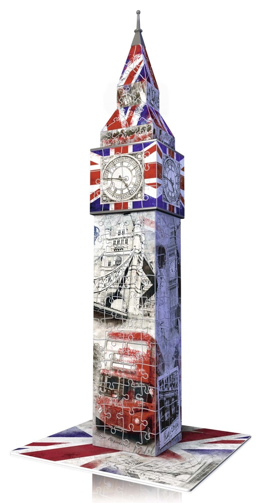 Puzzle 3D Big Ben i Eiffel Tower ZESTAW