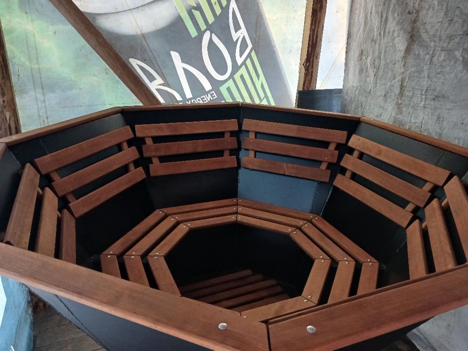 Чан Спа Джакузі На Дровах