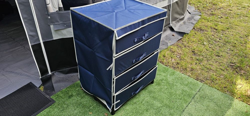 Szafka turystyczna kempingowa szuflady kemping namiot 60x50x80