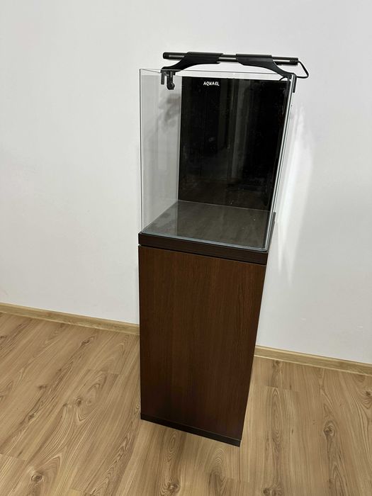 Akwarium Aquael OptiBent Set Czarny 70 litrów zestaw