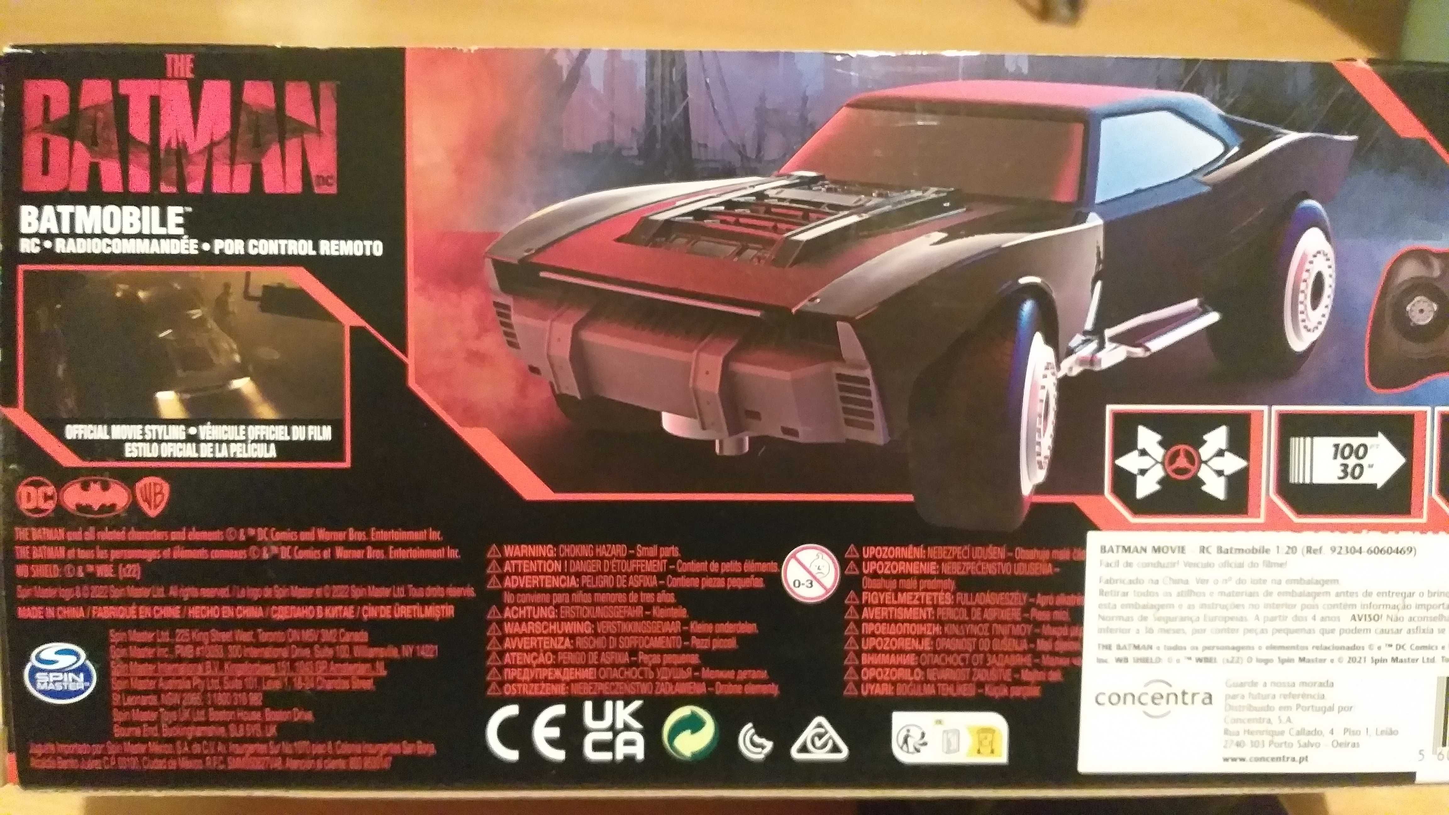Carro telecomandado batman - batmobile