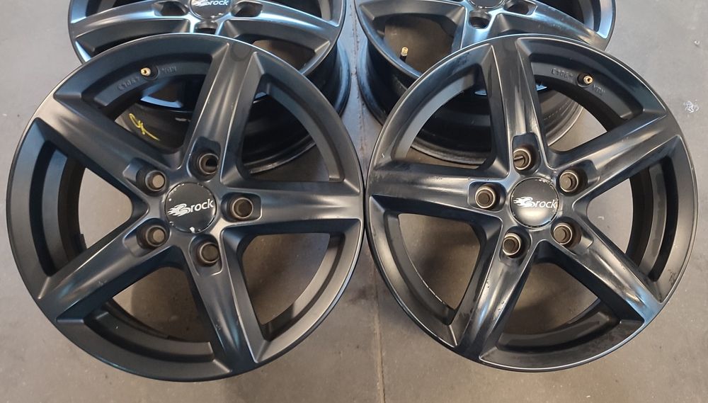 15" 6J 5x114.3 felgi aluminiowe Brock