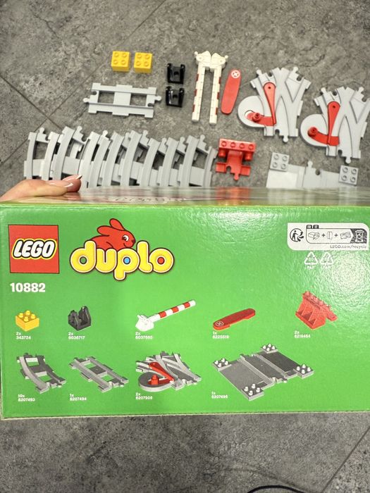 Конструктор LEGO DUPLO Паровоз, Залізничний міст, 10874, 10872, 10426