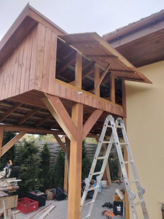 Wiata, altana ,carport , magazyn, KONSTRUKCJA 4,7 do 6m x4,2m