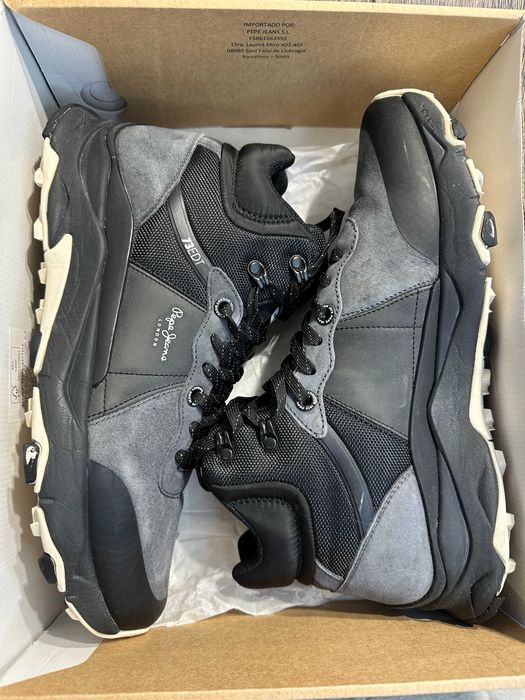 buty botki męskie skórzane pepe jeans james high 45