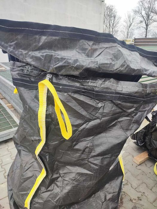 Worki BIGBAG BIG BAG z klapą na rzep po artykułach spożywczych