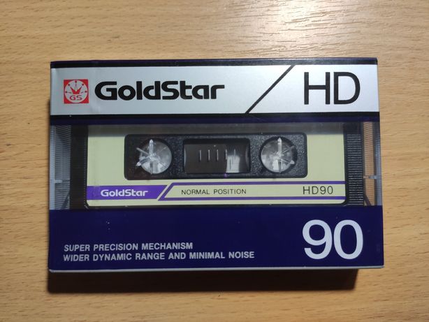 Продам аудиокассеты GoldStar HD 90