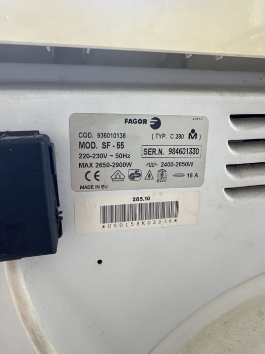 Maquina Secar Roupa Fagor