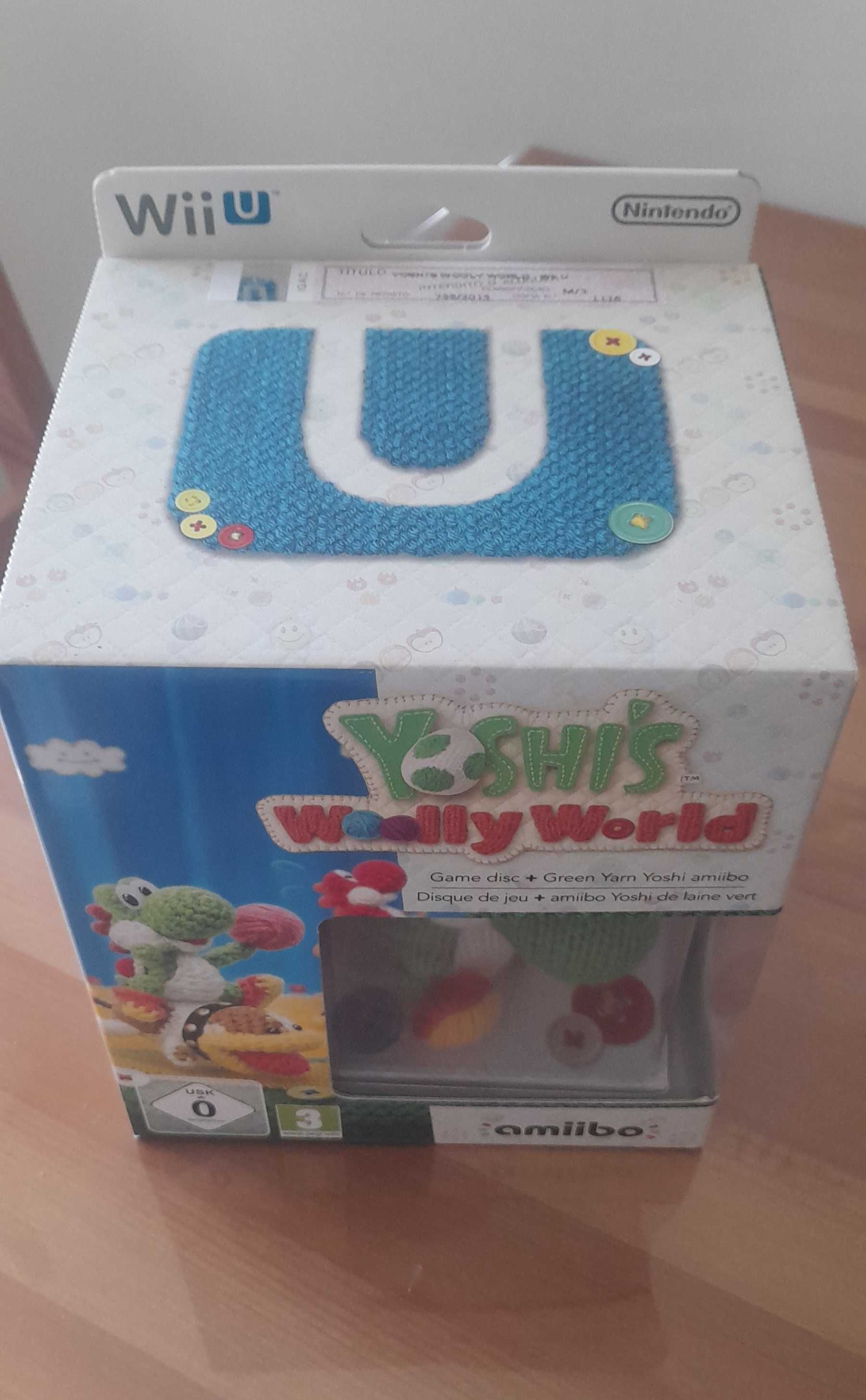 Wii U - Yoshi woolly World Edição Colecionador - Novo Selado