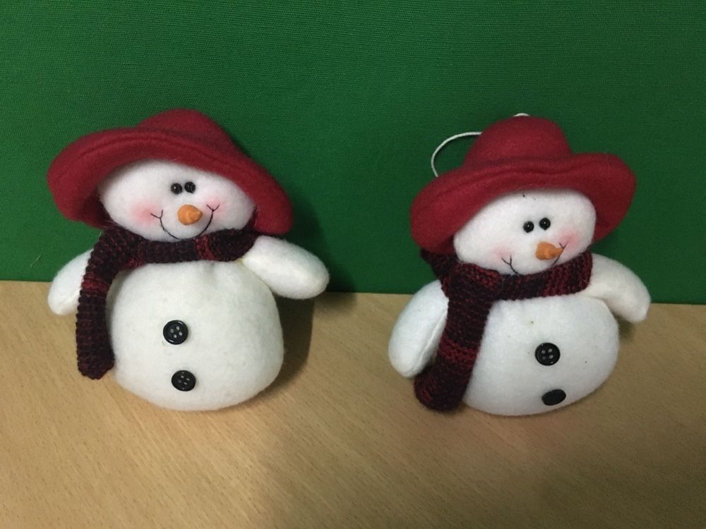 Bonecos pendurar de natal ou de inverno