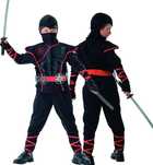 Strój NINJA rozmiar 104/110 karnawałowy kostium bal