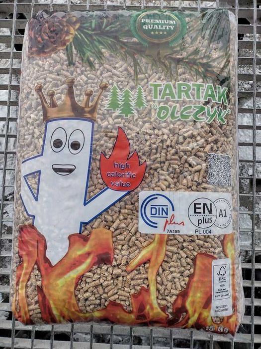 Pellet OLCZYK - Premium - 15kg - CERTYFIKOWANY
