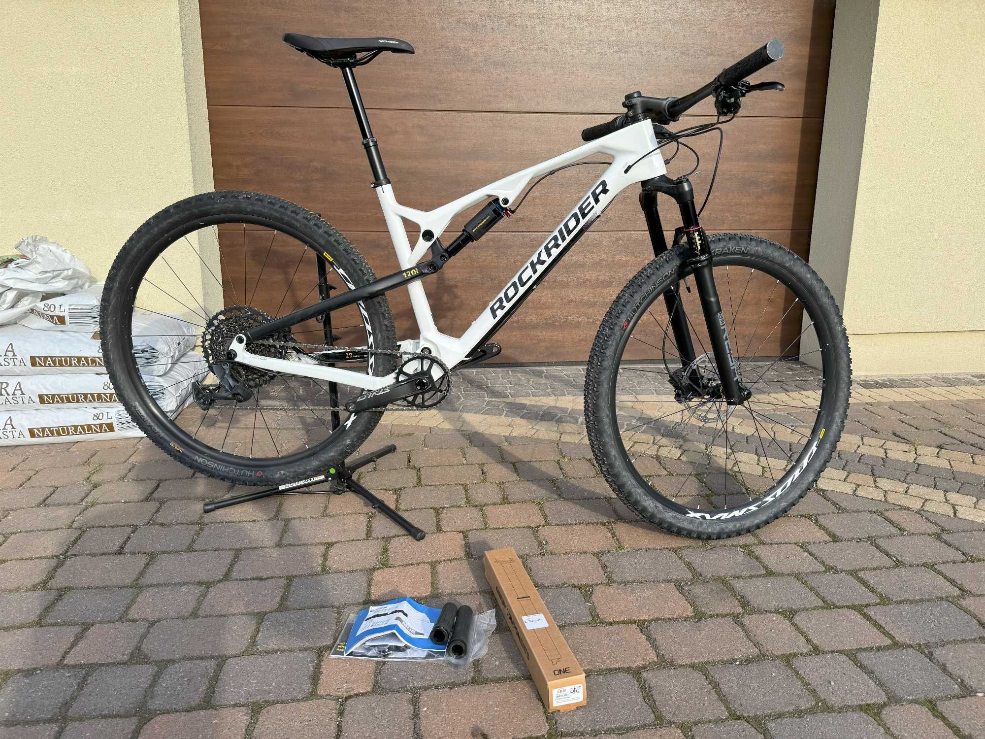 Rower MTB Full Rockrider XC900S Carbon osprzęt SRAM Eagle