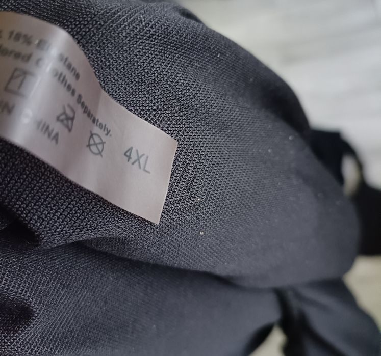 Zestaw kąpielowy Czarny strój kąpielowy Shein 4xl majtki wysoki stan