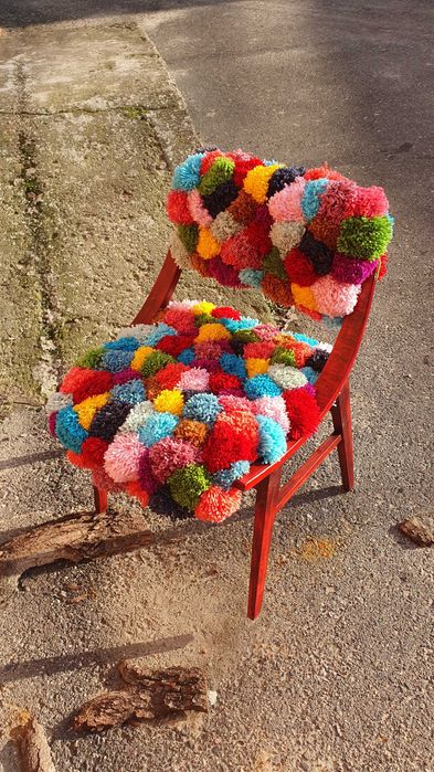 stare krzesło "skoczek" w oryginalnym wydaniu