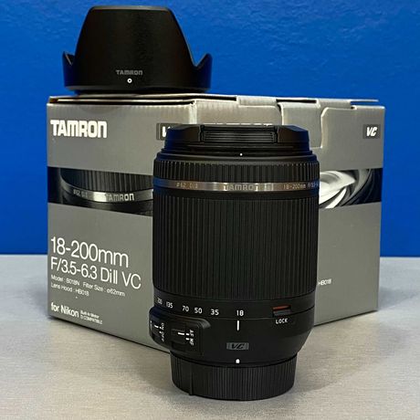 Tamron 18-200mm f/3.5-6.3 Di II VC (Nikon) - 5 ANOS DE GARANTIA