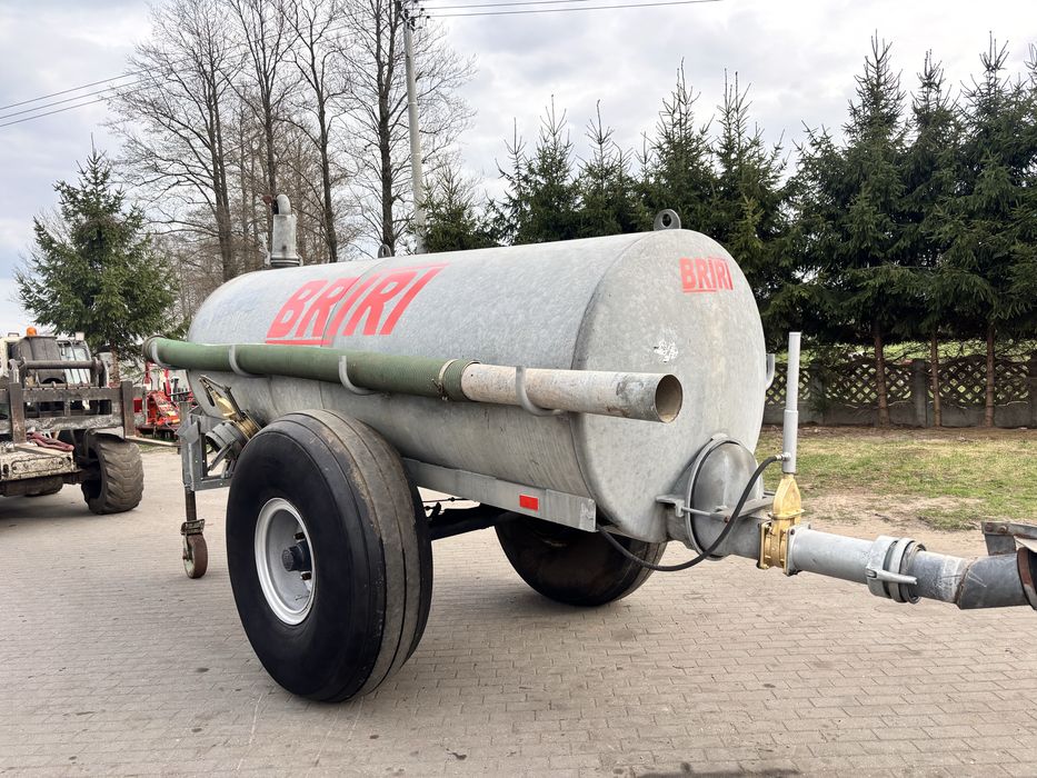 Beczkowóz 5000 litrów Briri ocynk beczka szambiarka wóz joskin garant