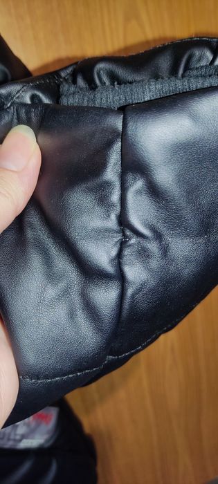 Куртка екошкіра для дівчинки